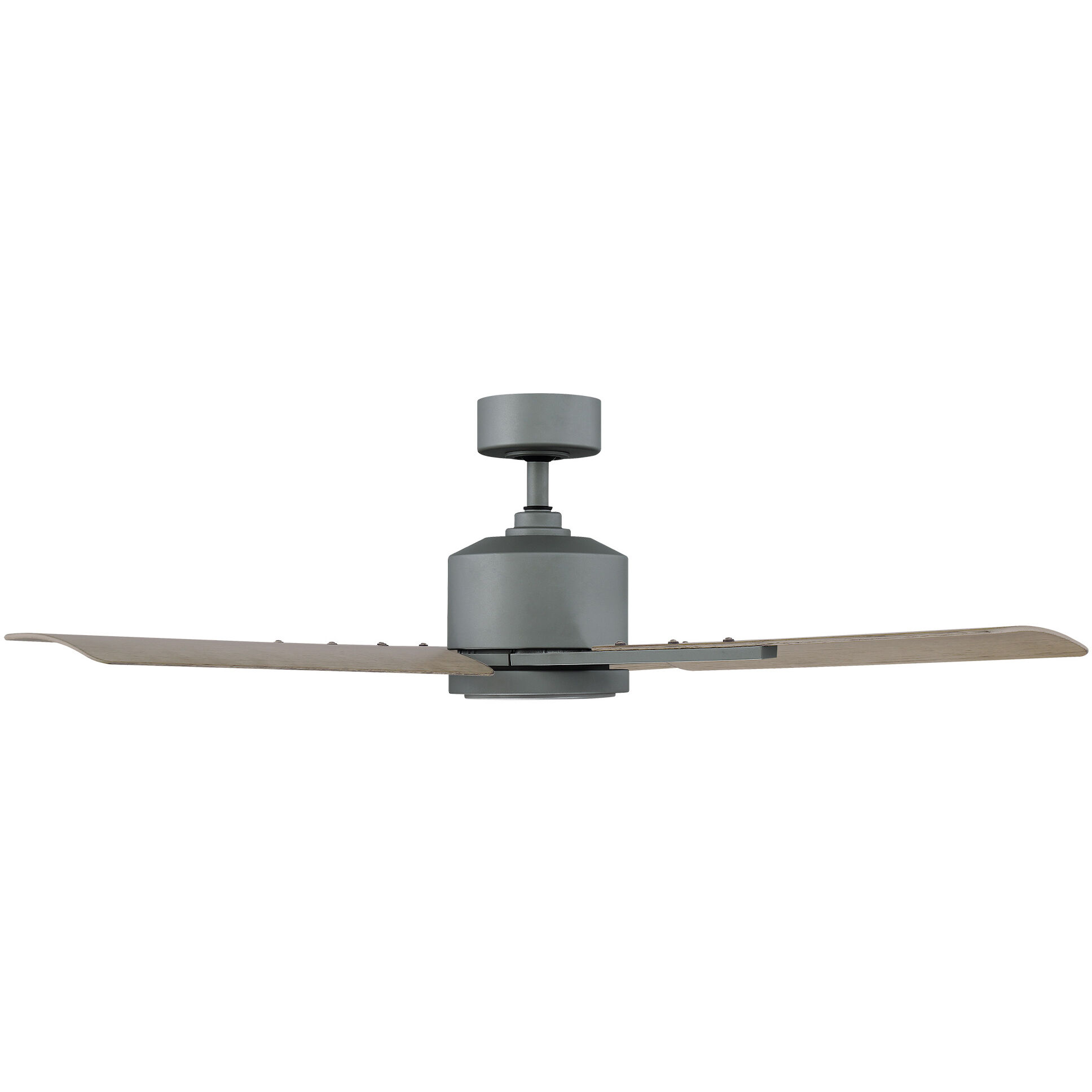Cervantes 56 inch Graphite Weathered Gray with Weathered Gray Blades Downrod Ceiling Fan in 2700K