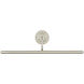 Amber Lewis Emery 15 watt 24 inch Polished Nickel Picture Light Wall Light