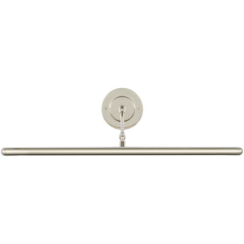 Amber Lewis Emery 15 watt 24 inch Polished Nickel Picture Light Wall Light