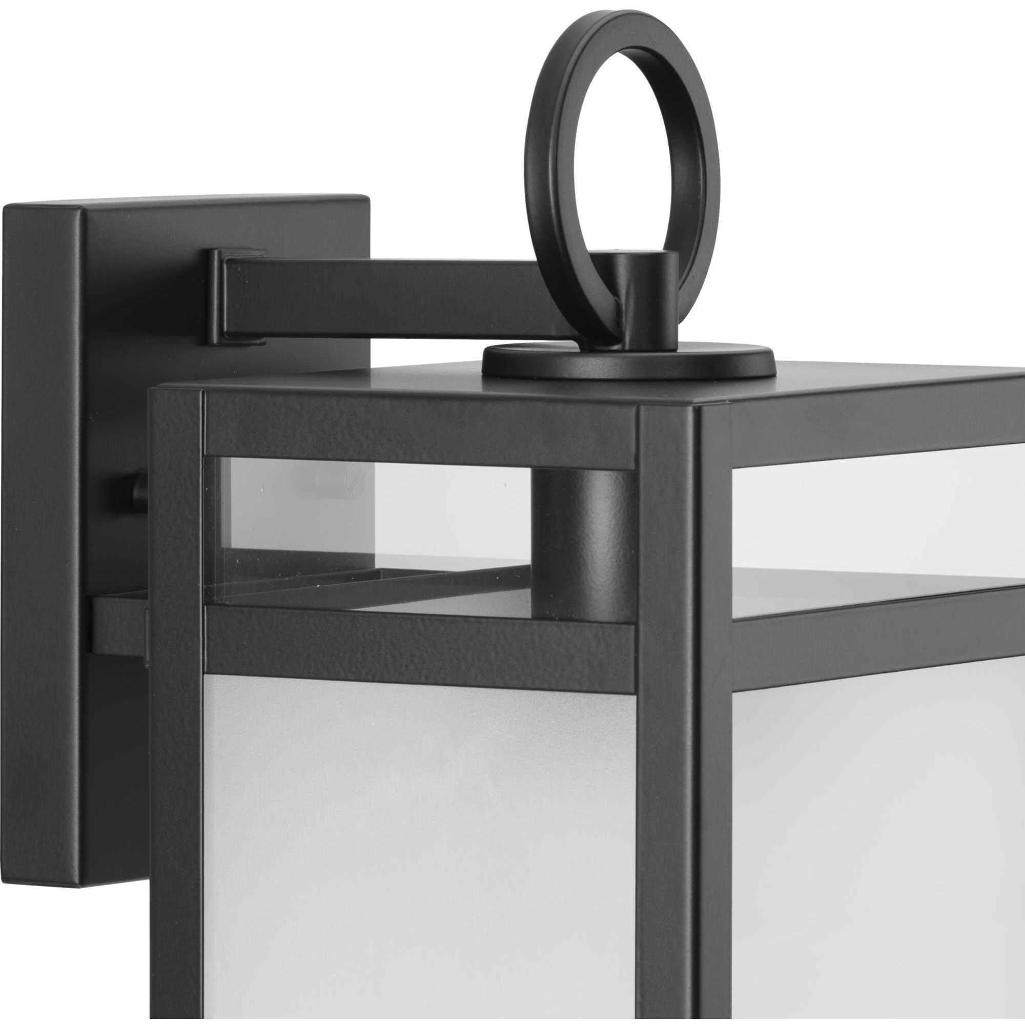 Parrish 1 Light 14 inch Matte Black Outdoor Wall Lantern