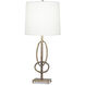 Nora 28.75 inch 150.00 watt Antique Brass Table Lamp Portable Light