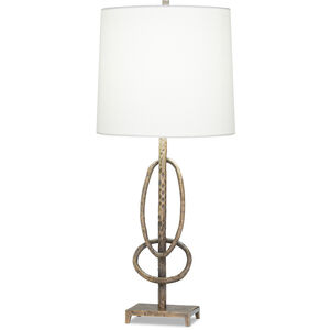 Nora 28.75 inch 150.00 watt Antique Brass Table Lamp Portable Light