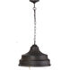 Quillon 18.1 inch Antique Black Pendant Ceiling Light