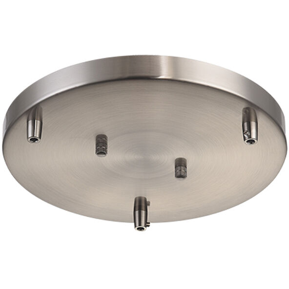 Leo 11 inch Brushed Nickel Multi Ceiling Canopy Ceiling Light