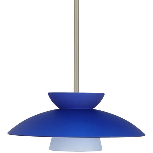 Trilo 15 1 Light Satin Nickel Stem Pendant Ceiling Light