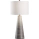 Chelsea House 30 inch 100.00 watt Cream/Gray Table Lamp Portable Light