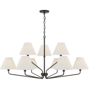 Chadwick 9 Light 45 inch Espresso Chandelier Ceiling Light