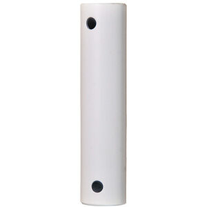 Downrod Matte White Poles