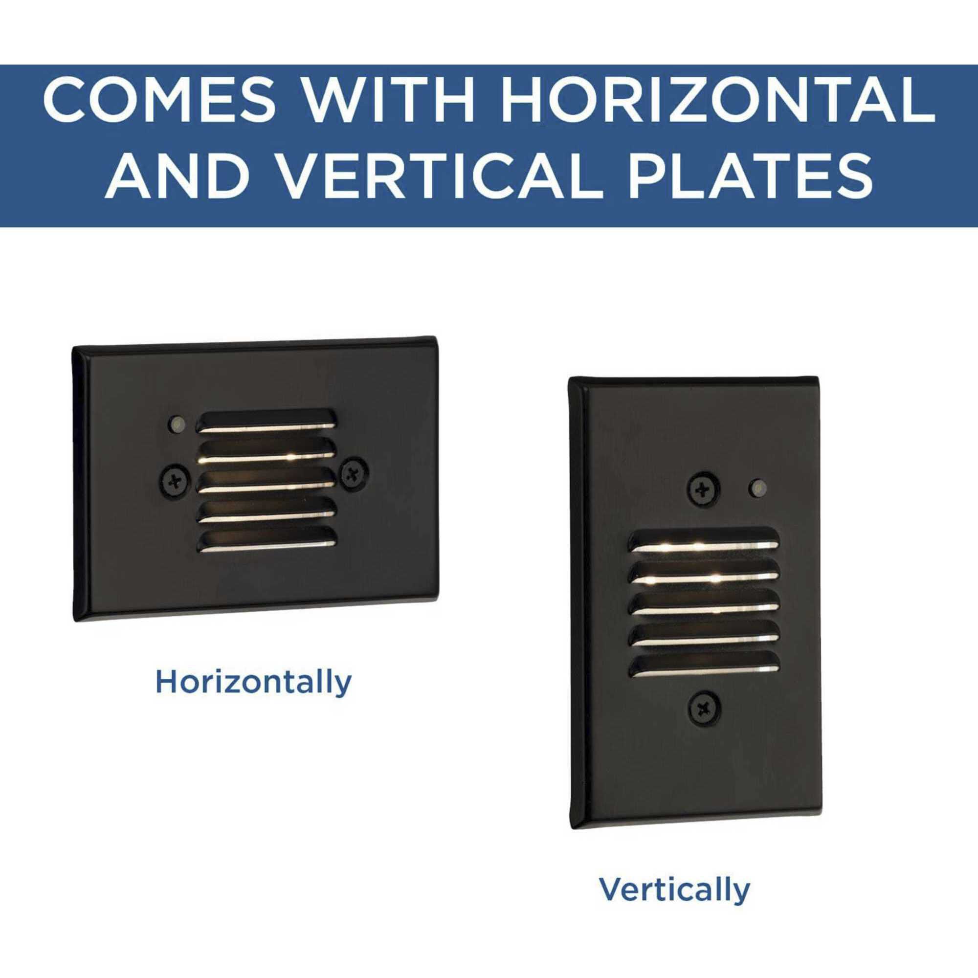 LED Step Lights 120 4.50 watt Antique Bronze Outdoor Step Light