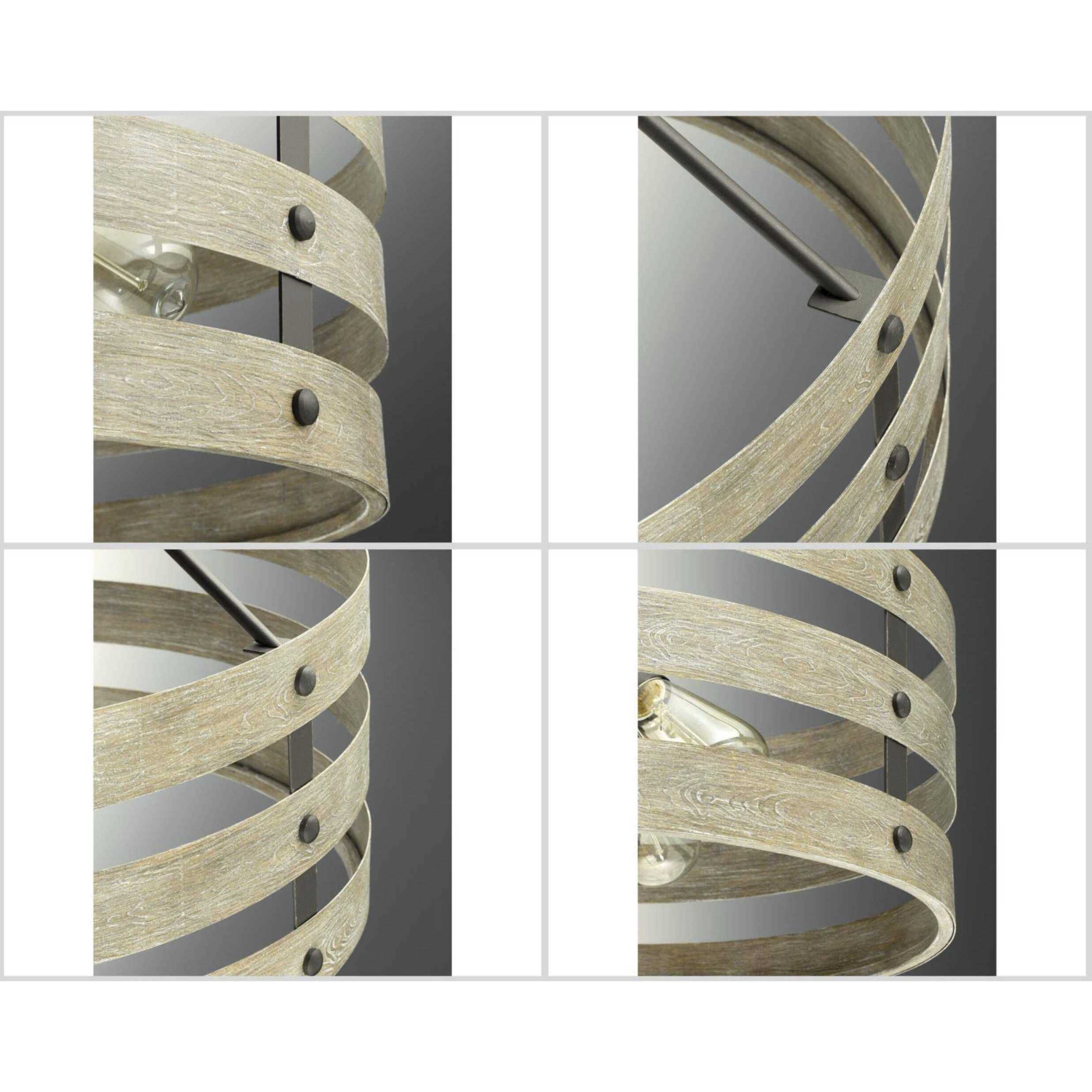 Gulliver 4 Light Graphite Pendant Ceiling Light