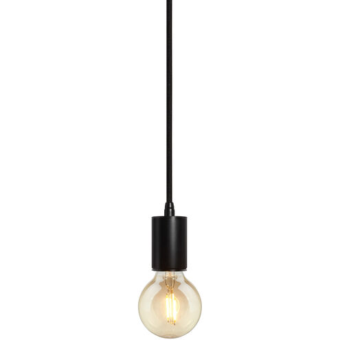 Gents 1 Light 4.4 inch Black Pendant Ceiling Light