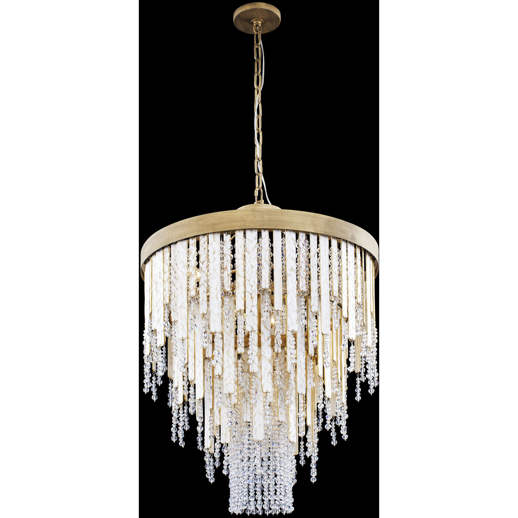 Lafayette 7 Light 24 inch Havana Gold Chandelier Ceiling Light