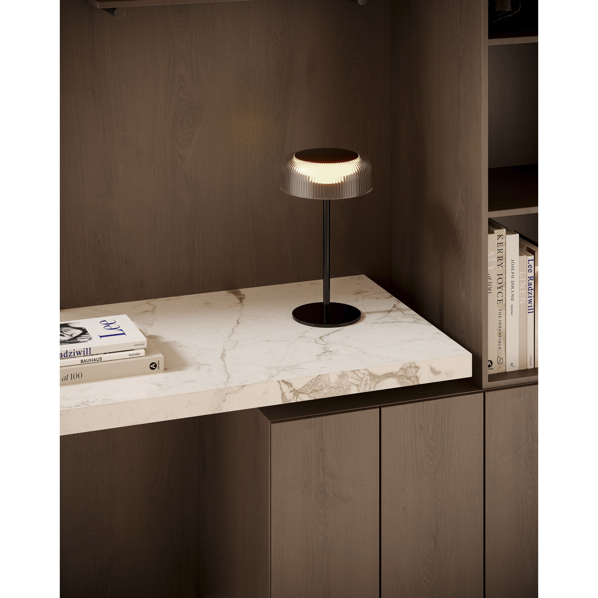 Brilla 10.5 inch 3.00 watt Black Table Lamp Portable Light