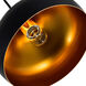 Dynamic 1 Light 16 inch Black Down Pendant Ceiling Light