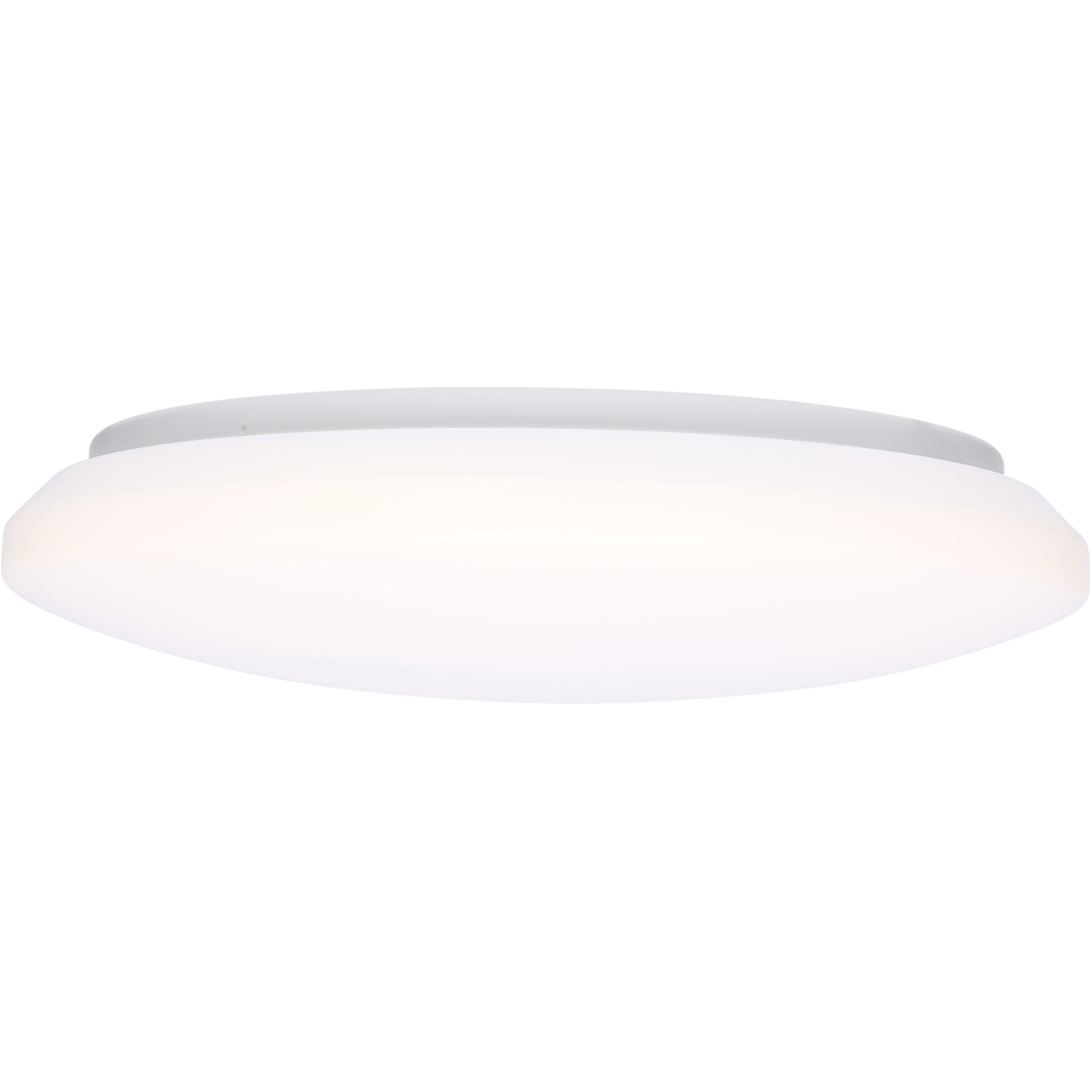 ColorQuick LED 13.98 inch White Flush Mount Ceiling Light