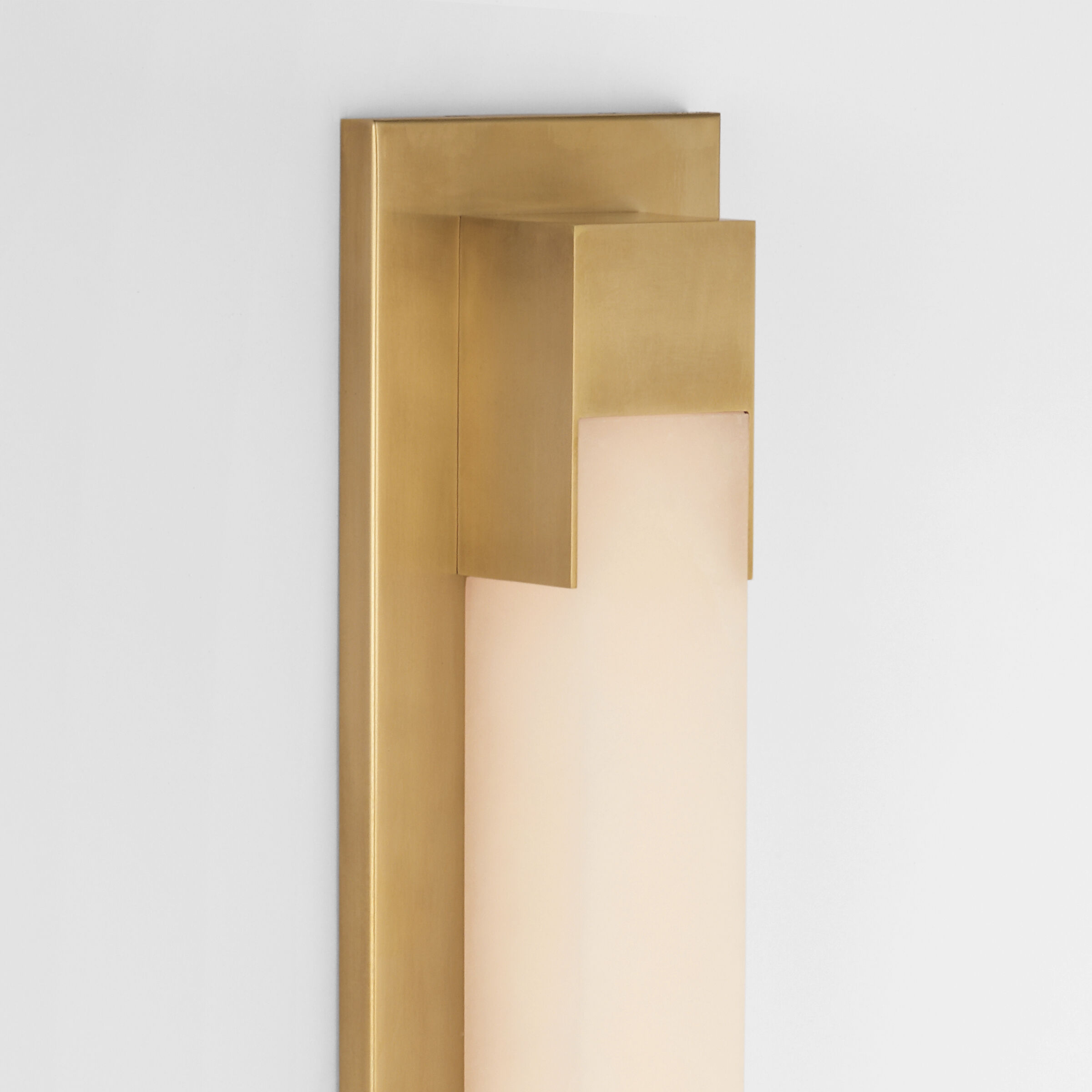 Kelly Wearstler Covet LED 4.5 inch Antique-Burnished Brass Bracketed Bath Light Wall Light