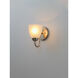 Axis 1 Light 8.5 inch Satin Nickel Bath Vanity Wall Light