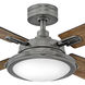 Collier 54 inch Pewter with Matte Black, Birch Blades Fan