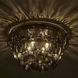 Uroko 4 Light 19.75 inch Black Nickel Flush Mount Ceiling Light