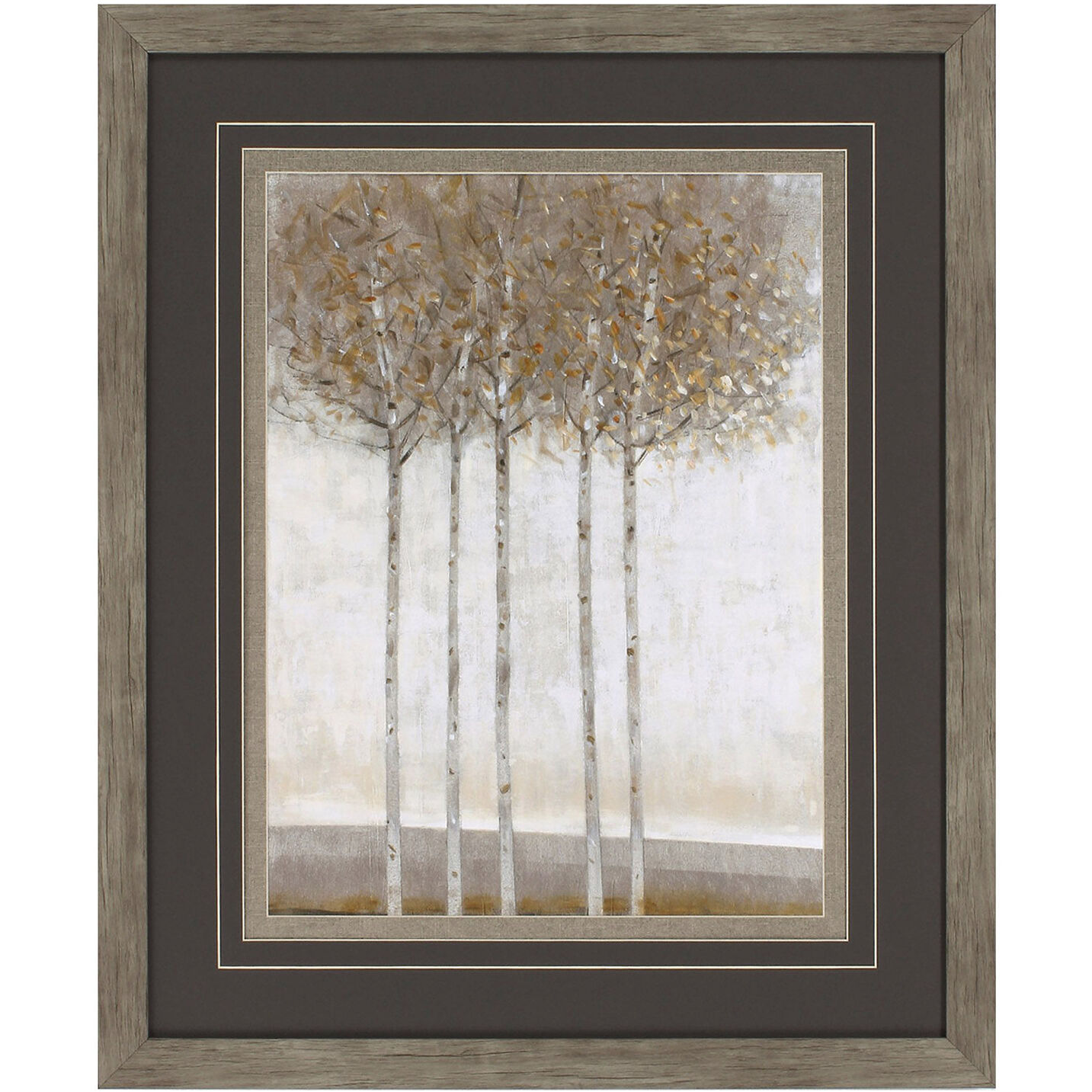Early Fall Brown Framed Art, Propac