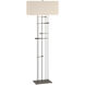 Cavaletti 65.2 inch 100 watt Natural Iron Floor Lamp Portable Light in Flax
