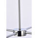Cairo 4 Light 22.2 inch Chrome Pendant Ceiling Light