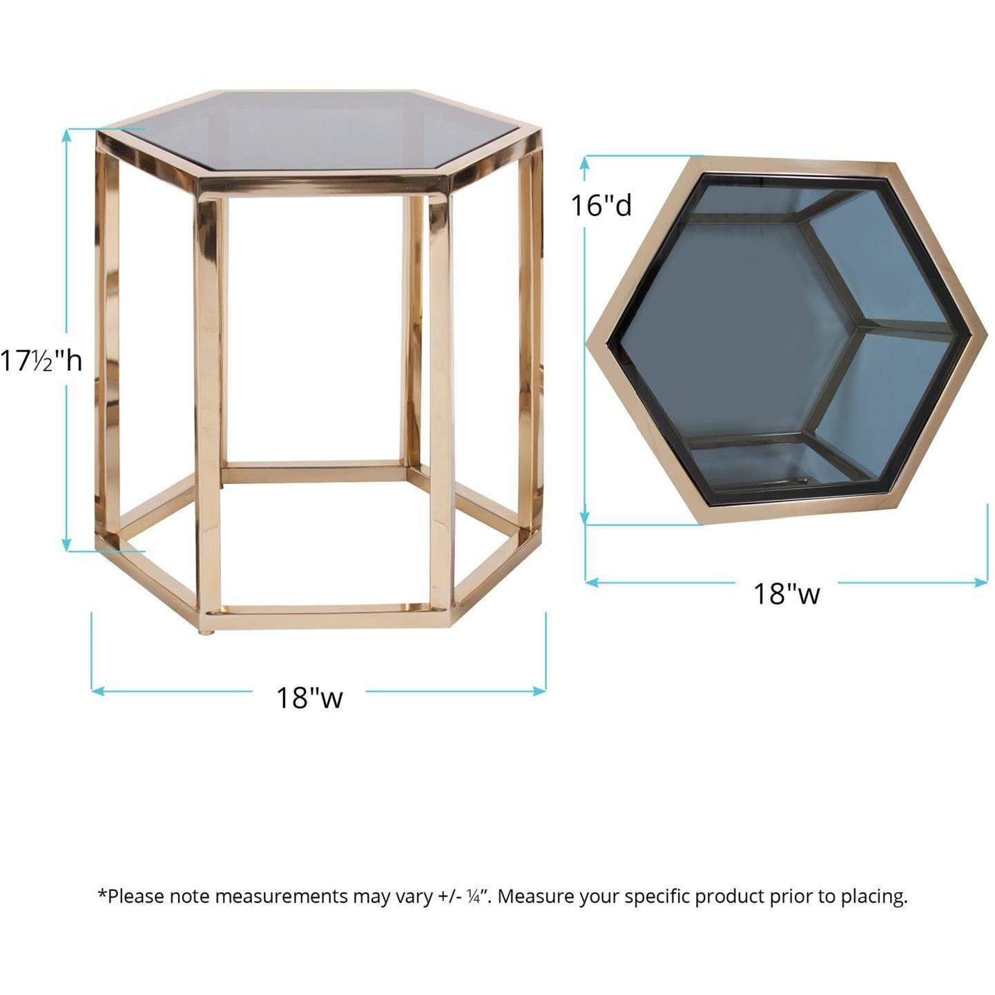 Carter 17.5 inch Black/Gold Table Set Portable Light, Set of 3