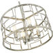 Amoret 4 Light 16 inch Antique Silver Convertible Pendant Ceiling Light