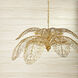 Taormina 8 Light 50 inch Brass Chandelier Ceiling Light
