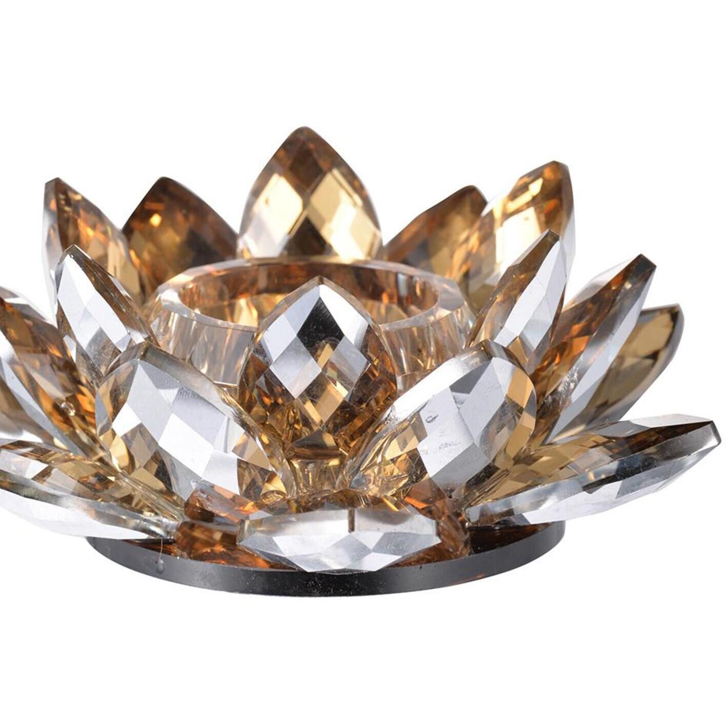 Lotus 8.7 X 3.5 inch Candleholder