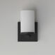 Lateral 1 Light 5 inch Black Wall Sconce Wall Light in Satin White