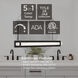 Miami LED 36 inch Black Vanity Light Wall Light
