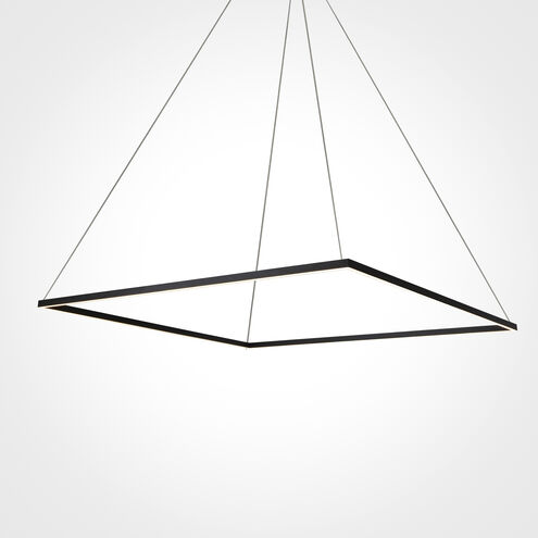 Atria 40 inch Black Chandelier Ceiling Light