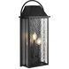 Dew 3 Light 10 inch Matte Black Wall Sconce Wall Light