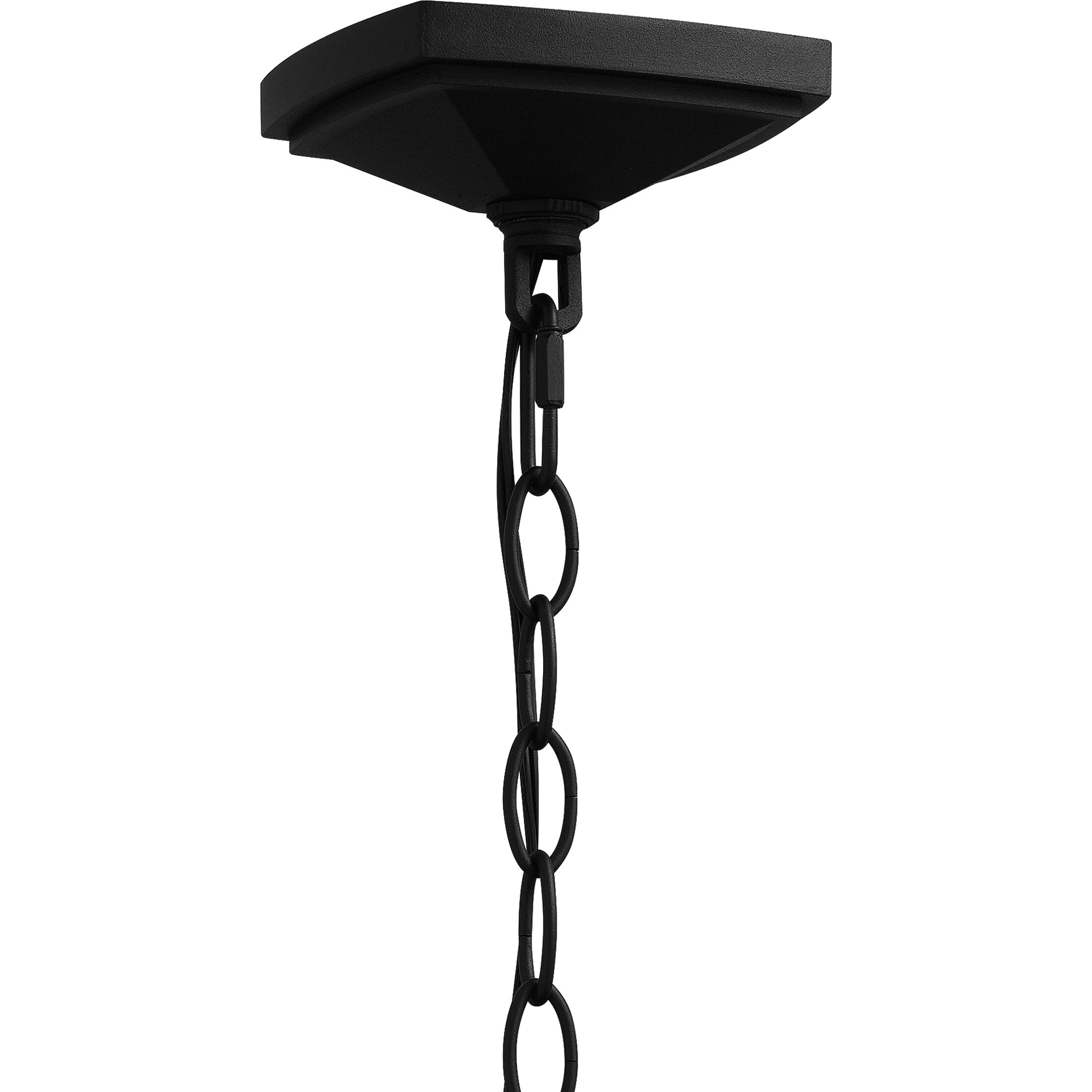 Fletcher 1 Light 10 inch Earth Black Outdoor Hanging Lantern