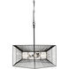 Arcade 6 Light 24 inch Carbon Pendant Ceiling Light