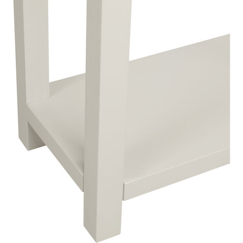 Sawyer 48 X 12 inch Shoji White with Natural Console Table