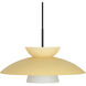 Trilo 15 LED Black Cord Pendant Ceiling Light
