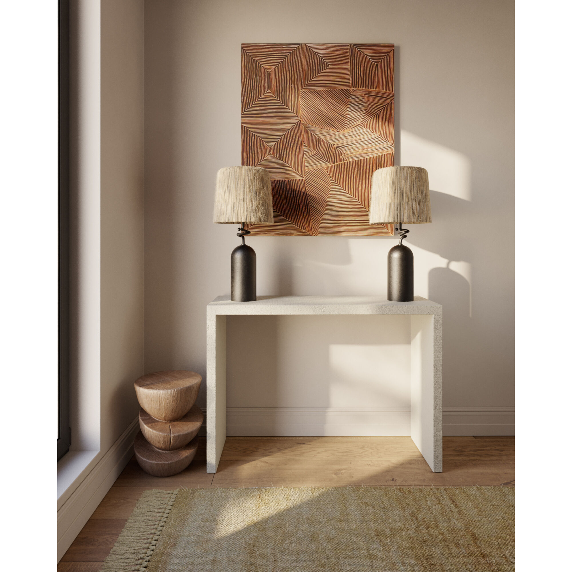 Morri 28.5 inch 15.00 watt Forged Iron Table Lamp Portable Light