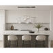 Rinkle LED 17.5 inch Polished Chrome Multi-Light Pendant Ceiling Light