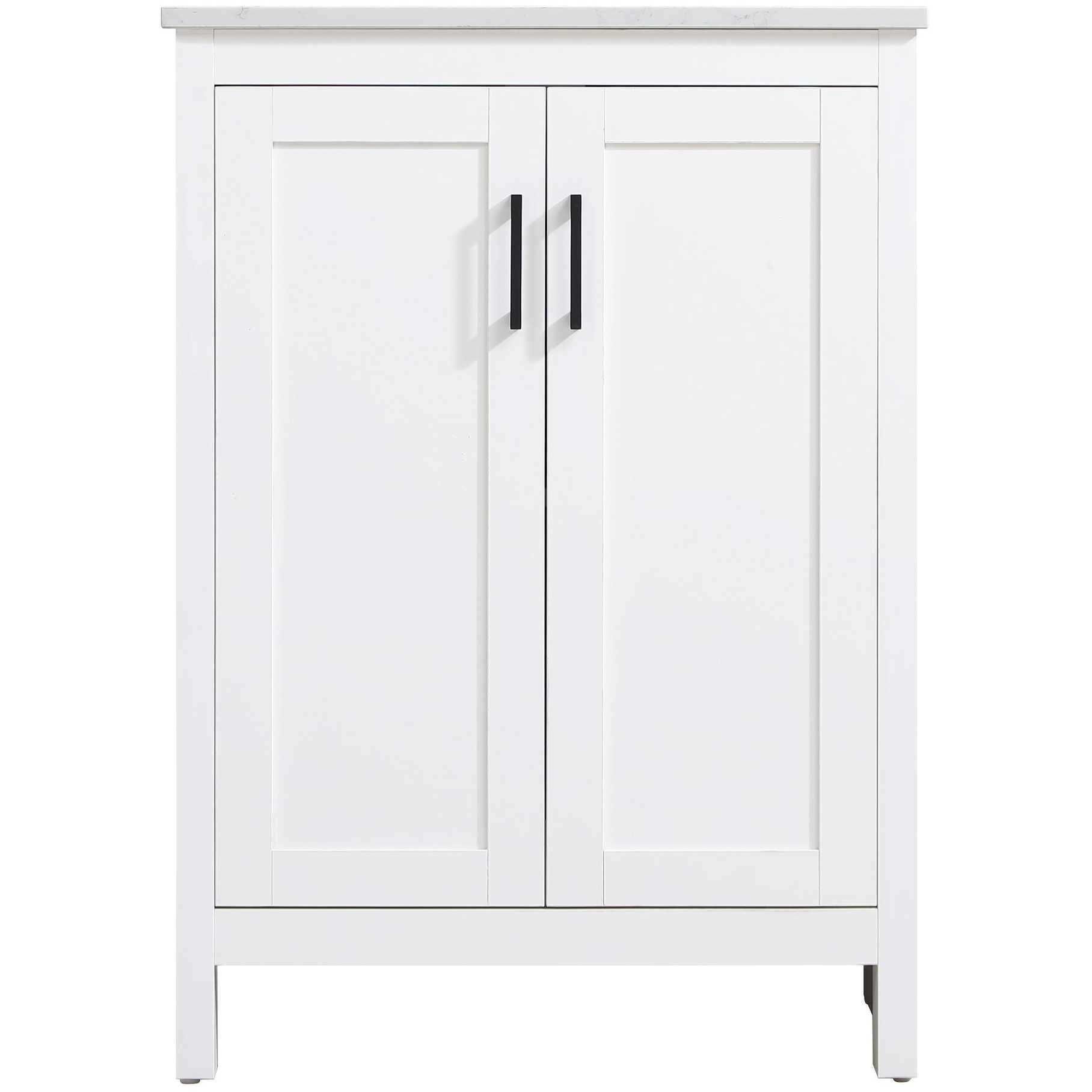 Finnley 24 X 34 inch White Bathroom Vanity Cabinet