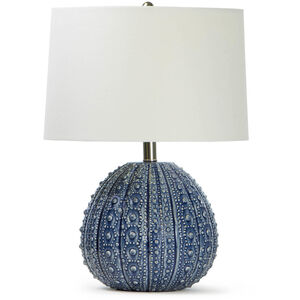 Regina Andrew Coastal Living Sanibel 21 inch 150.00 watt Blue Table Lamp Portable Light 13-1354BL - Open Box