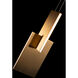 Amari 1 Light 4.75 inch Aged Brass Mini Pendant Ceiling Light