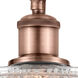 Ballston Niagra 1 Light 7 inch Antique Copper Sconce Wall Light