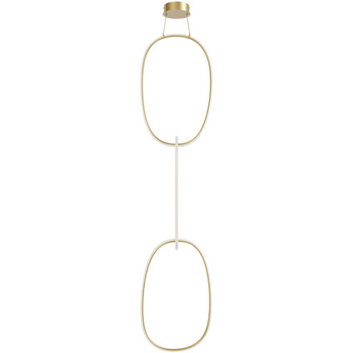 Circa LED 26 inch Gold Pendant Ceiling Light