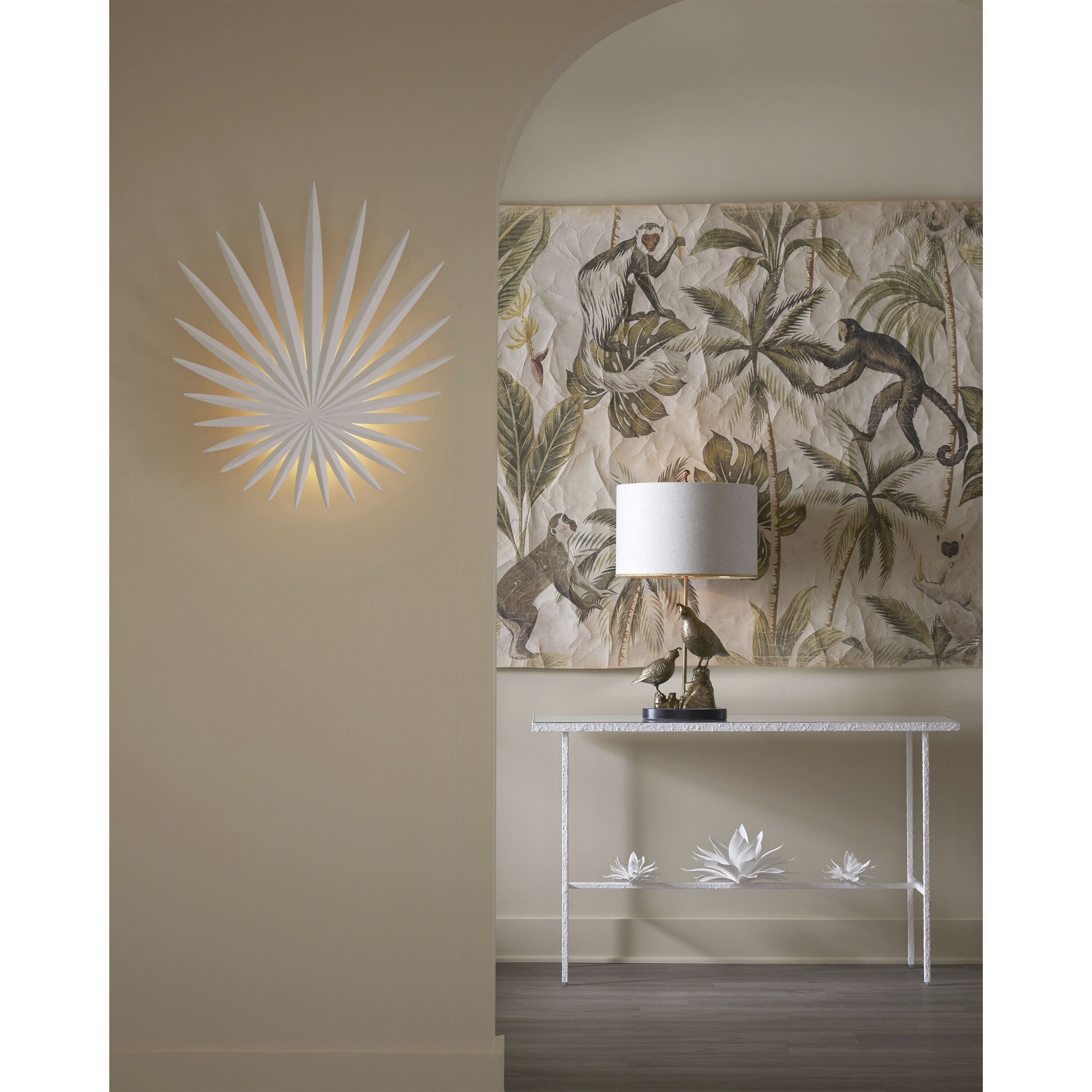 Bismarkia Wall Sconce Wall Light, Marjorie Skouras Collection