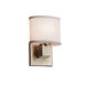 Textile LED 7 inch Dark Bronze ADA Wall Sconce Wall Light
