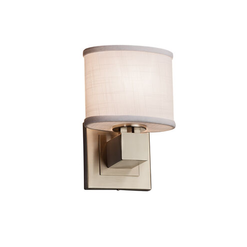 Textile LED 6.5 inch Dark Bronze ADA Wall Sconce Wall Light