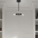 Copenhagen 3 Light 13 inch Black Mini Chandelier Ceiling Light