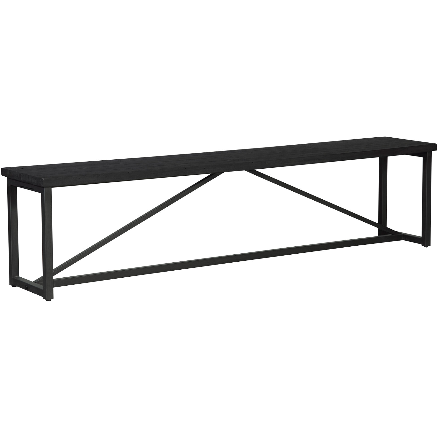 Sierra Black Dining Bench